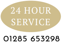 Cowley & Son Funeral Directors, Cirencester, are available 24-hours-a-day